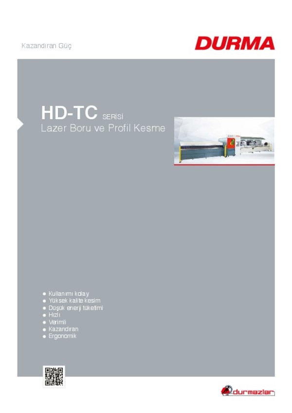 HD-TC Serisi Lazer Boru ve Profil Kesme